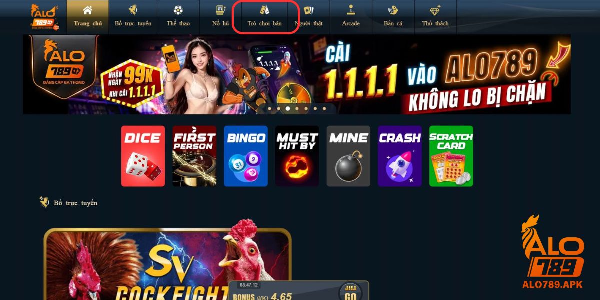 Cách tham gia game bài tại nhà cái Alo789 qua 3 bước đơn giản